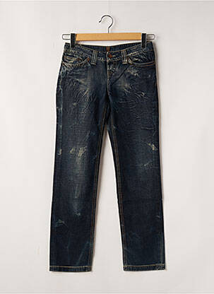 Blugi cu croială slim albastru TEDDY SMITH femeie