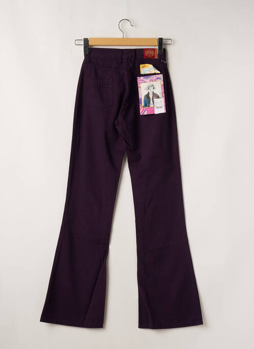 Blugi cu croială evazată violet CIMARRON femeie