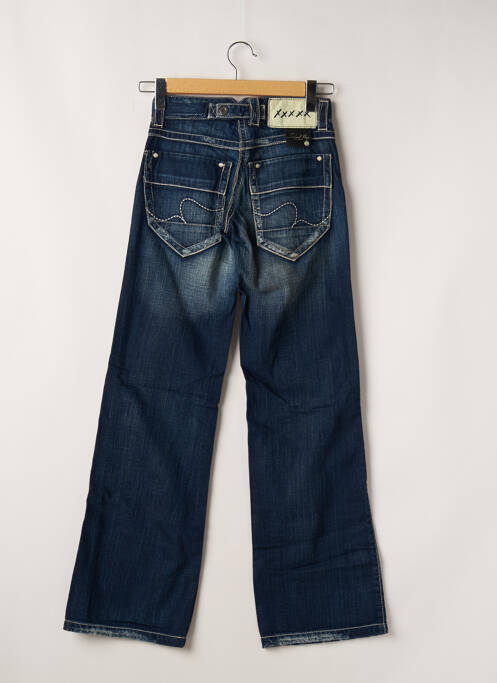 Blugi cu croială dreaptă albastru SCHOOL RAG femeie