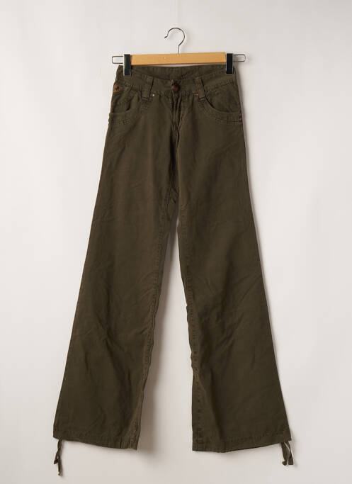 Blugi cu croială dreaptă verde LOIS femeie