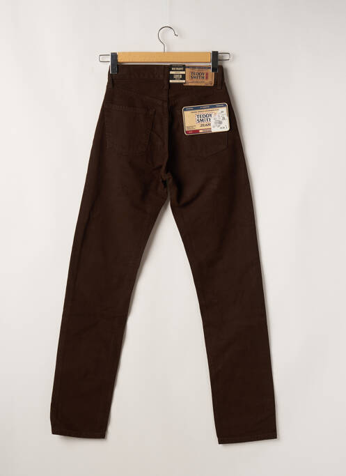 Blugi cu croială slim maro TEDDY SMITH femeie