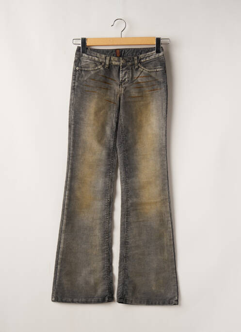 Pantalon drept gri TEDDY SMITH femeie