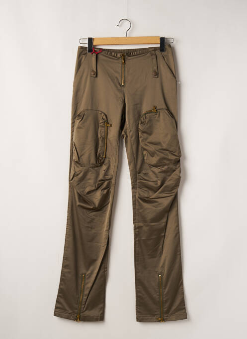 Pantalon slim verde MISS SIXTY femeie