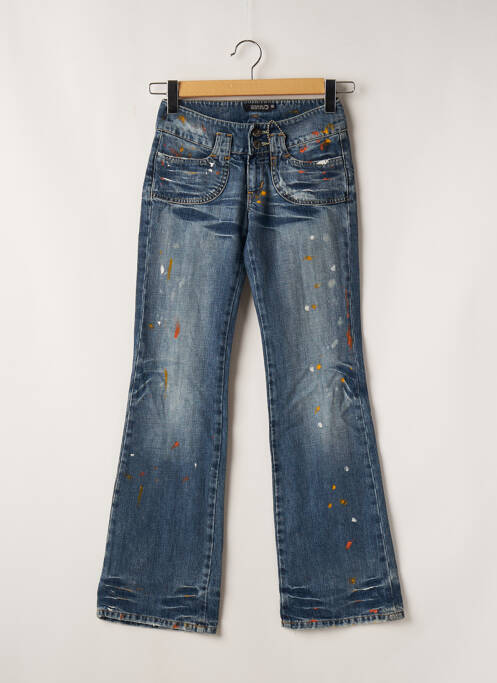 Blugi cu croială evazată albastru RWD femeie