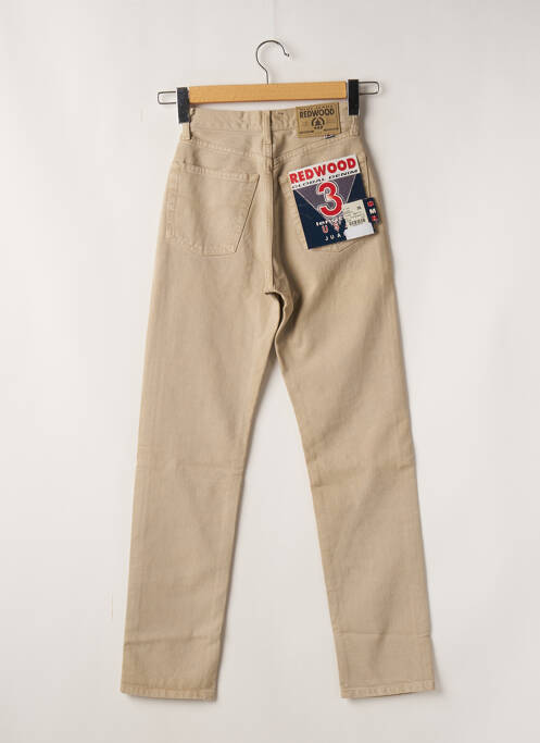 Blugi cu croială slim bej TEDDY SMITH femeie