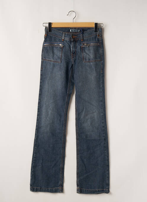 Blugi cu croială dreaptă albastru TEDDY SMITH femeie