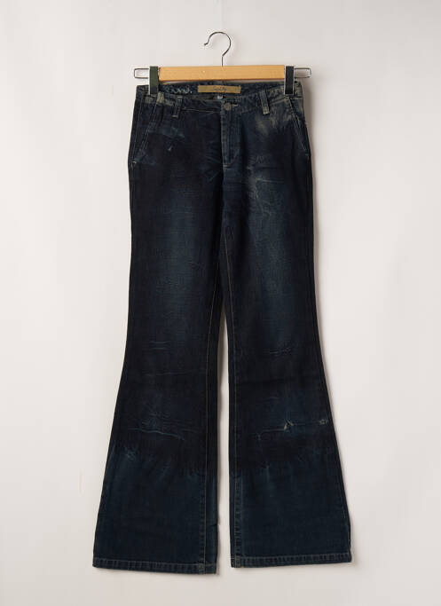 Blugi cu croială evazată albastru SCHOOL RAG femeie