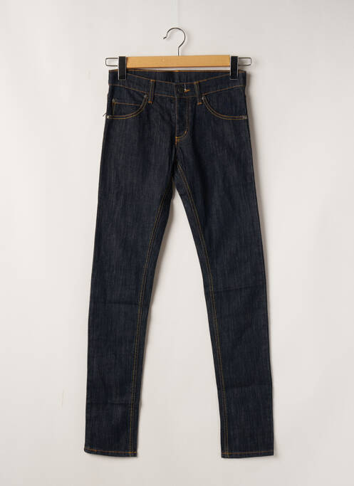 Blugi cu croială slim albastru CHEAP MONDAY femeie