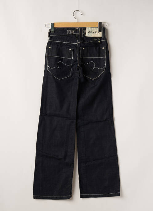 Blugi bootcut albastru SCHOOL RAG femeie