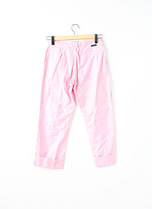 Pantalon trei sferturi croială dreaptă mărime normală roz BE YOU K femeie
