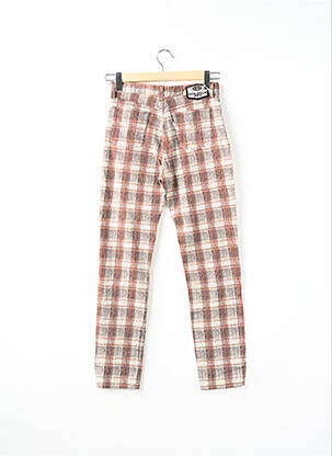 Pantalon slim elasticitate mărime normală maro BONAVENTURE femeie