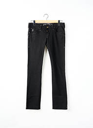 Pantalon slim elasticitate mărime normală negru CIMARRON femeie