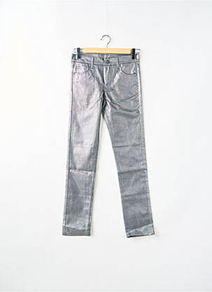 Pantalon slim elasticitate mărime normală gri CHEAP MONDAY femeie