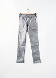 Pantalon slim elasticitate mărime normală gri CHEAP MONDAY femeie
