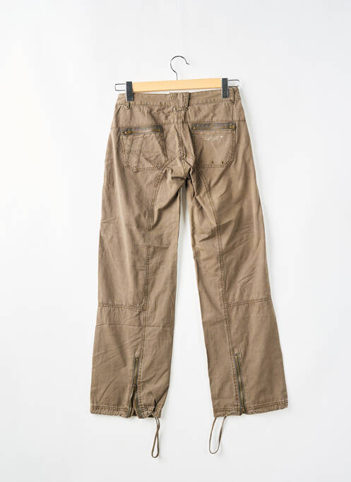 Pantalon cargo maro TWO ANGLE femeie