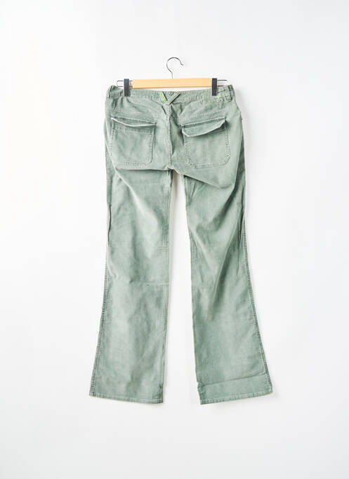 Pantalon evazat mărime normală mărime normală verde 55 DSL femme