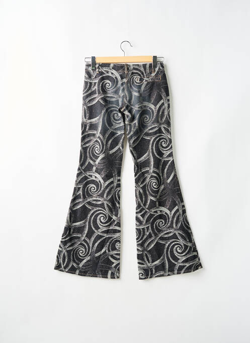 Pantalon evazat gri ESZ DENIM femeie