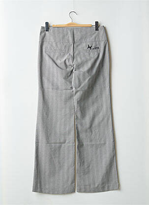 Pantalon larg închidere cu fermoar lateral talie joasă negru FREEMAN T.PORTER femeie