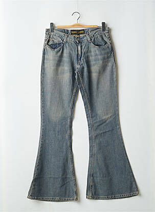 Blugi cu croială evazată albastru FREEMAN T.PORTER femeie