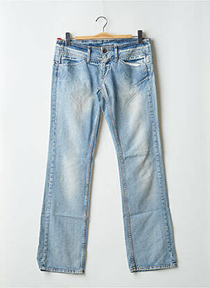 Blugi bootcut buzunare talie joasă albastru FREEMAN T.PORTER femeie