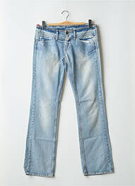 Blugi bootcut buzunare talie joasă albastru FREEMAN T.PORTER femeie