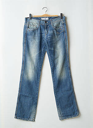 Blugi cu croială dreaptă albastru FREEMAN T.PORTER femeie