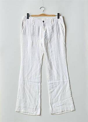 Pantalon evazat alb FREEMAN T.PORTER femeie