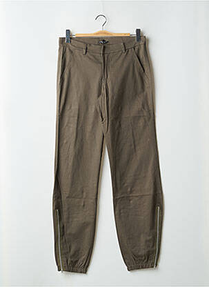 Pantalon drept elasticitate mărime normală verde PHARD femeie
