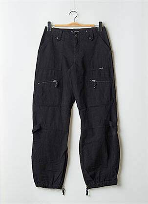 Pantalon cargo buzunare mărime normală negru PHARD femeie