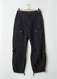 Pantalon cargo buzunare mărime normală negru PHARD femme