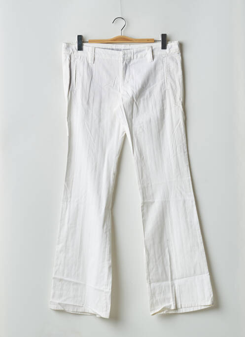 Pantalon evazat alb FREEMAN T.PORTER femeie
