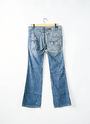 Blugi bootcut elasticitate talie joasă albastru LOIS femeie