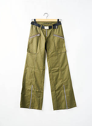 Pantalon evazat verde LA BRIGADA INTERNACIONAL femeie