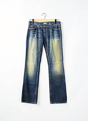 Blugi cu croială dreaptă albastru RWD femeie