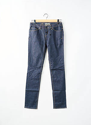 Blugi cu croială slim albastru RWD femeie