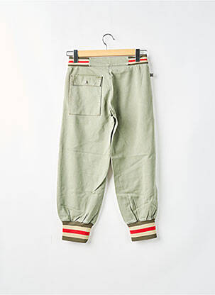 Pantalon 7/8 țesătură poplin talie joasă verde RWD femeie