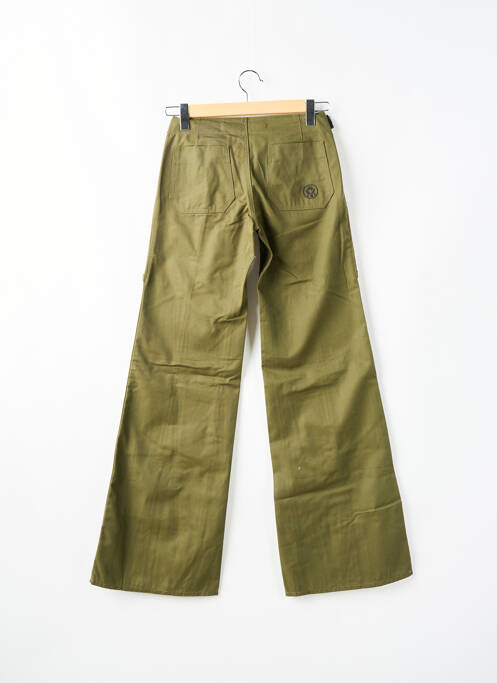 Pantalon evazat verde LA BRIGADA INTERNACIONAL femeie