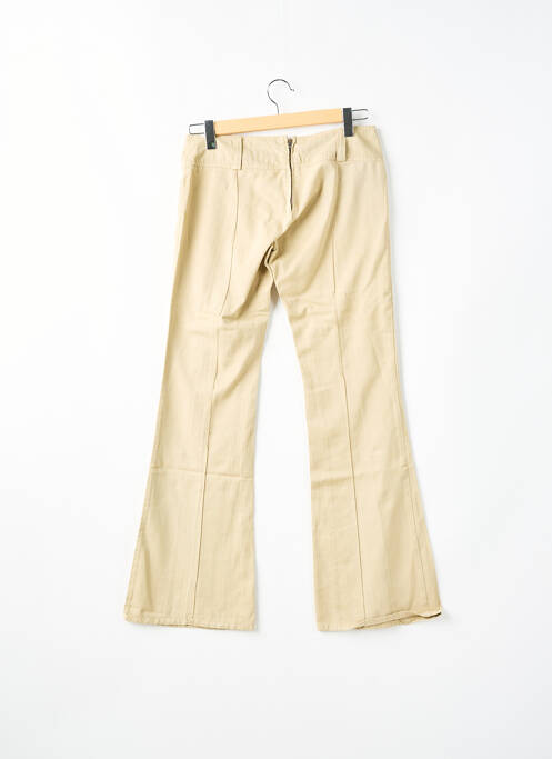 Pantalon evazat bej MISS SIXTY femeie