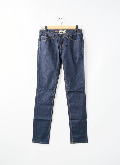 Blugi cu croială slim albastru RWD femeie