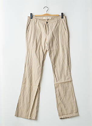 Pantalon evazat bej SCHOOL RAG femeie