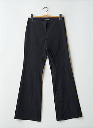 Pantalon evazat elasticitate talie joasă negru SCHOOL RAG femeie