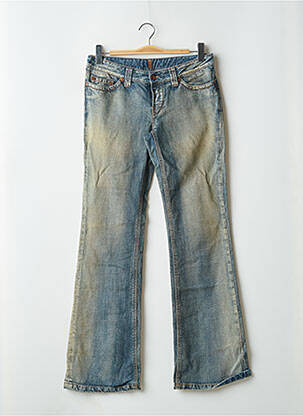 Blugi bootcut elasticitate talie joasă albastru TEDDY SMITH femeie
