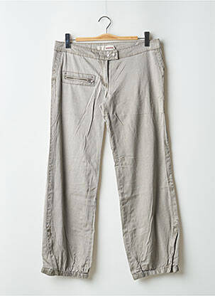 Pantalon 7/8 verde SESSUN femeie