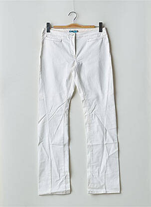 Blugi bootcut alb TEDDY SMITH femeie