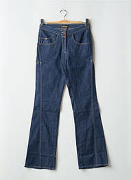 Blugi bootcut talie înaltă talie înaltă albastru TEDDY SMITH femme