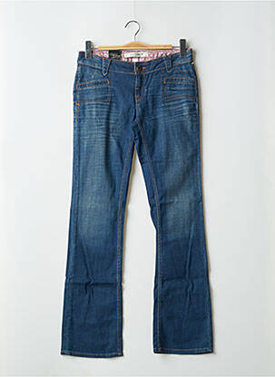 Blugi bootcut albastru TEDDY SMITH femeie