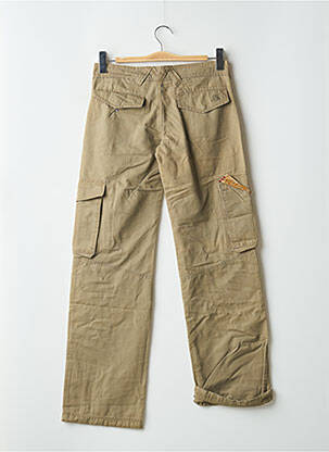 Pantalon cargo croială dreaptă talie joasă verde TEDDY SMITH femeie