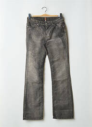 Pantalon drept elasticitate mărime normală gri TEDDY SMITH femme