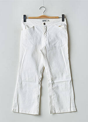 Blugi bootcut alb TEDDY SMITH femeie