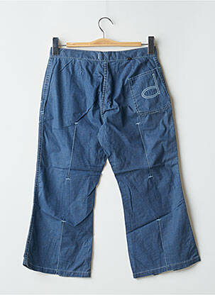 Pantalon trei sferturi talie înaltă talie înaltă albastru TEDDY SMITH femeie